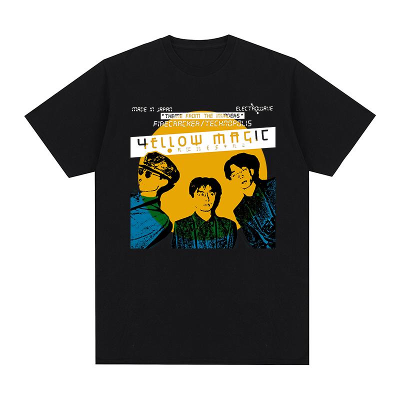 Yellow Magic Orchestra YMO Vintage Tshirt Ryuichi Sakamoto Classic Cotton Unisex T Shirt New TEE TSHIRT Women S Tops