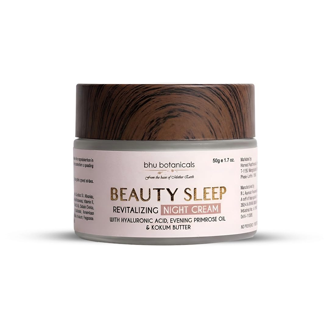 Bhu Botanicals Beauty Sleep - Восстанавливающий ночной крем - 50 г