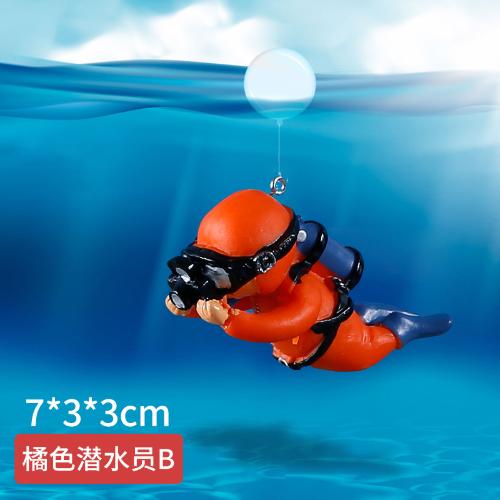 

Fish Tank Decoration Luminous Green Mini Floating Diver Aquarium Ornaments Cute Small Floating Ball Aquarium Accessories Acuario