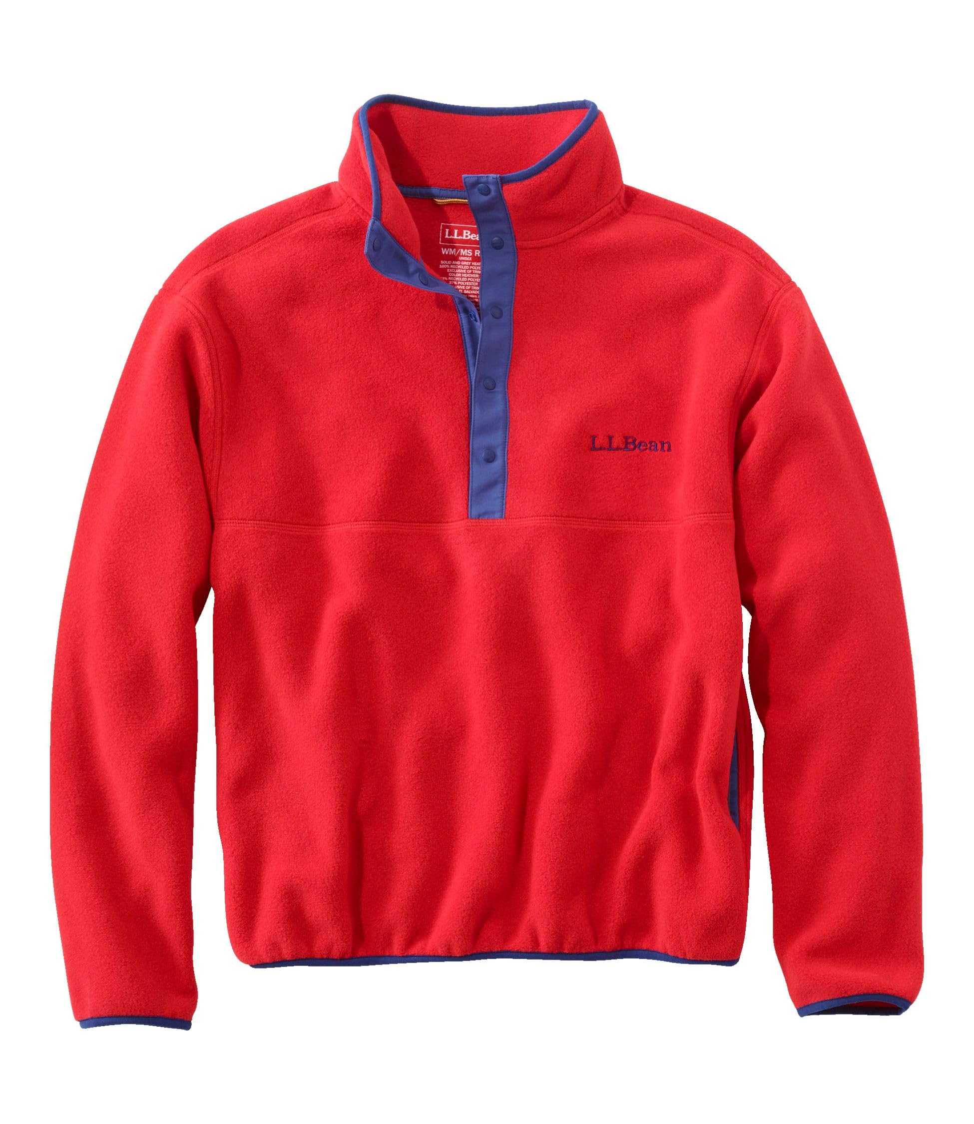 

Классический флисовый свитер Beans, размер US Fit Regular L, цвет «лобстер» 1000208358 [LLBean] Мужской размер W, XL/M