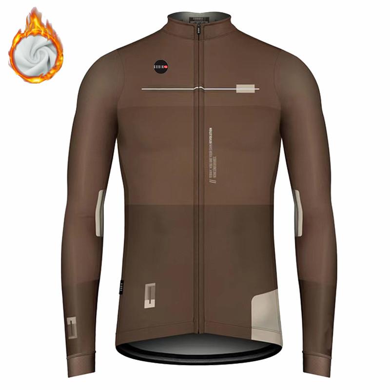 Vêtements de cyclisme d'équipe de course, Hiver, 2026 Ensemble de vêtements de cyclisme en laine pour homme, Ensemble de maillot de VTT Ciclismo