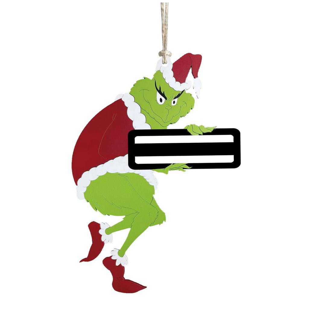Clip Pendant Christmas Decoration Wooden Money Saving Ornaments Wooden Creative Crafts