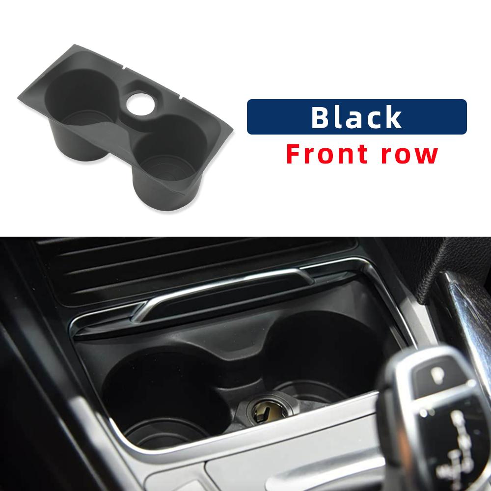 For BMW 3 Series F30 2012-2018 Car Center Console Cup Holder Insert Water Cup Holder 51169323675 чёрный