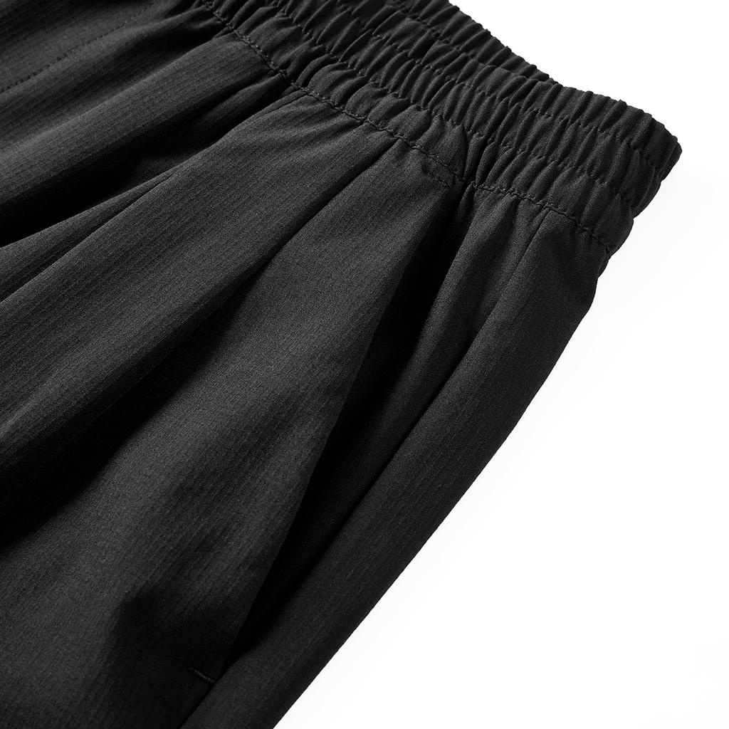 Adidas Solid Color Elastic Waist Sports Shorts Women Shorts Black JI6009