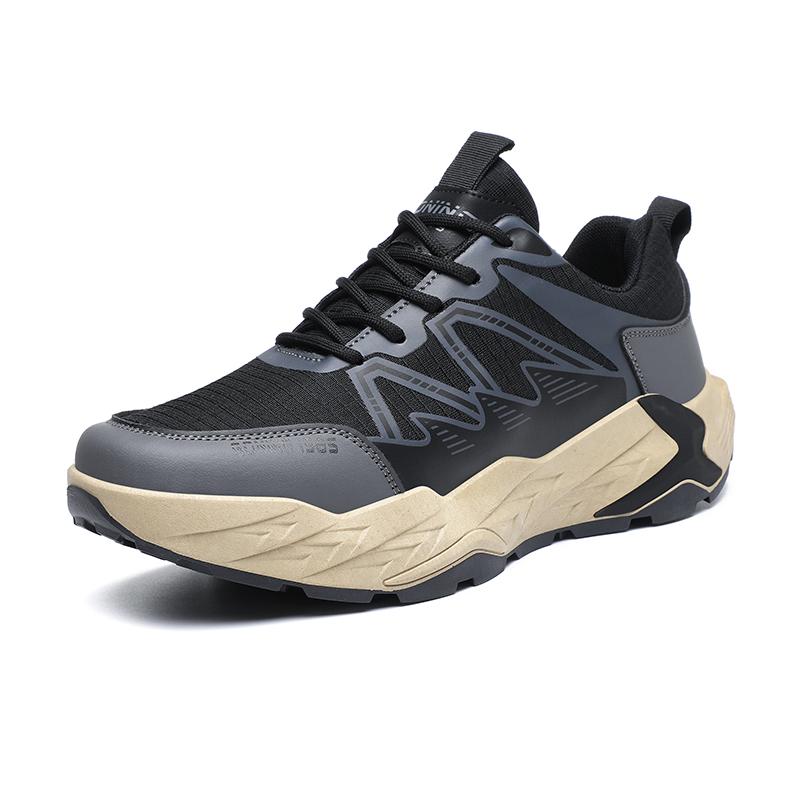 

Men s Korean trend hiking shoes four season light non-slip breathable casual sports shoes fashion youth Joker city walking shoes 44