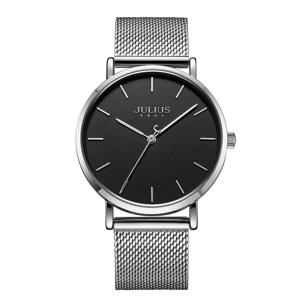 Jyullieoseu Ja-1164M Men'S Mesh Band Wristwatch