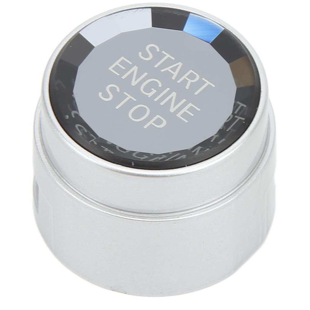 Car Engine Start Stop Switch Button Cover Scratch Resistant Nonfading Replacement for F Series X1 X2 X3 X4 X5 X6 X7