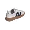 Adidas Barreda Comfortable Versatile Fashion Trendy Low-Top Skate Shoes Unisex Skate Shoes Gray Black JQ6675