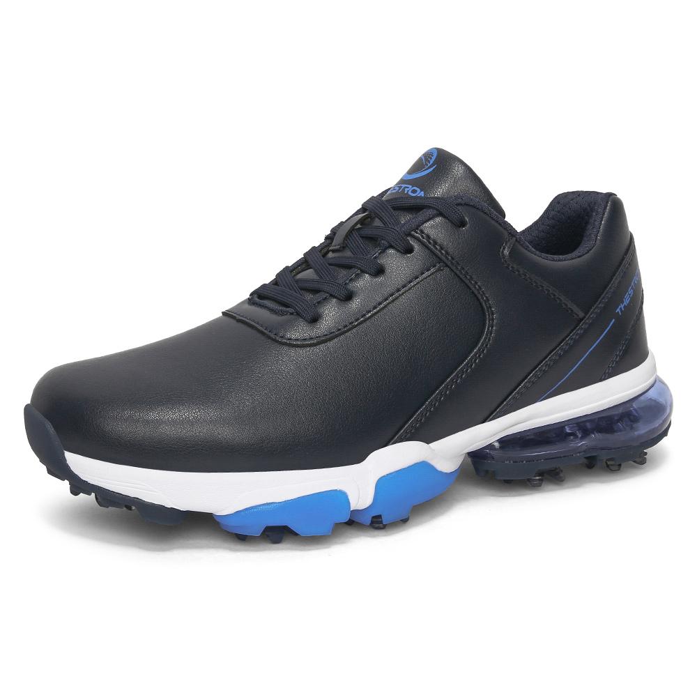 Professional Golf Shoes With Nails Men Outdoor Non-slip Men's Golfing Spikes Leather Waterproof Air Cushion Sports Shoes For Men