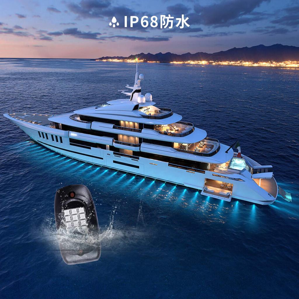 MOREFULLS LED-Unterbeleuchtung, RGB-Schlosslicht für Auto, Licht-Kit, 8er-Set für Auto,