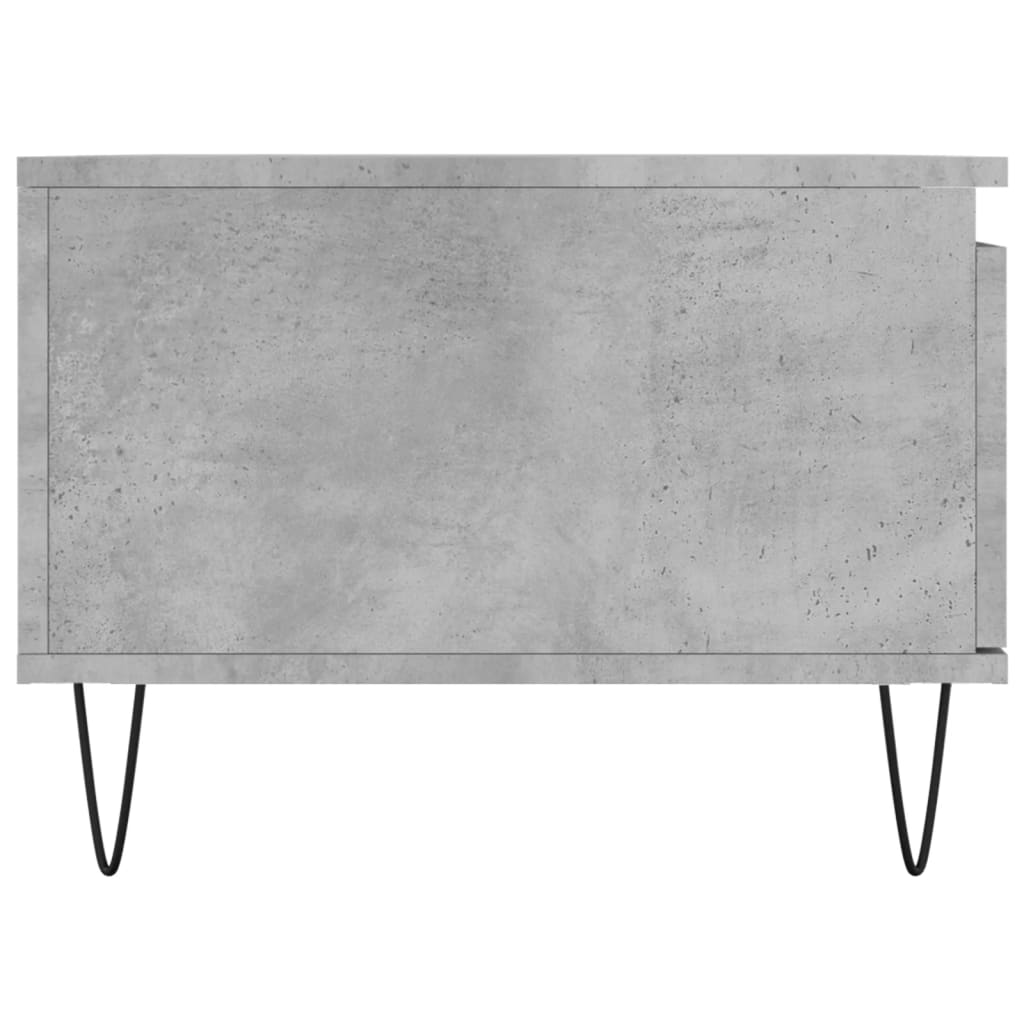  Coffee Table, Concrete Grey, 90x50x36.5 Cm