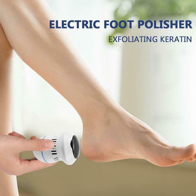 Electric Foot Grinder Vacuum Callus Remover Foot Pedicure Tools Rechargeable Foot Files Clean Tools for Hard Cracked Skin
