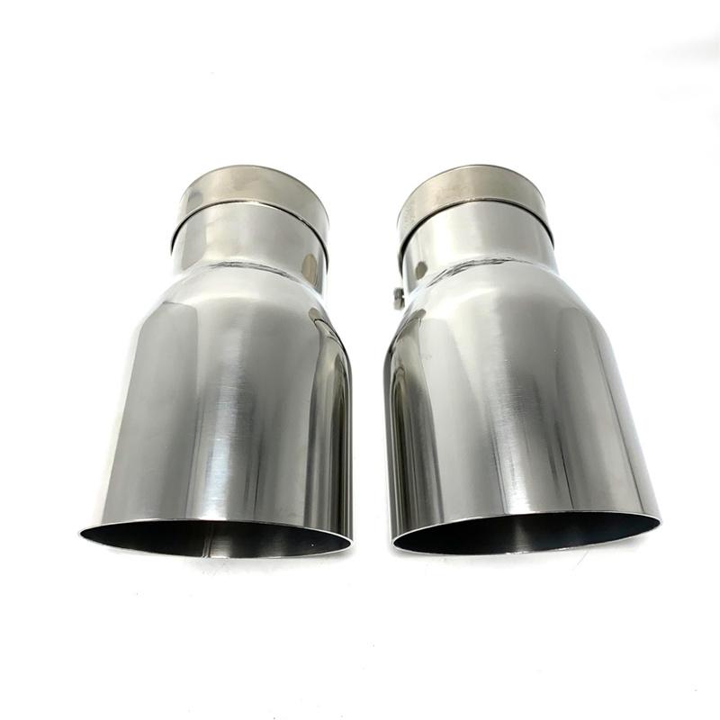 1PCS Universal Stainless Steel Universal Automobile Exhaust Pipe Exhaust Muffler Pipeline Welded Pipe Multiple Sizes Exhaust