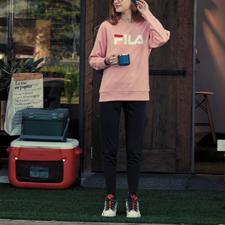 New FILA Sweatshirts Unisex Pink F61U038220APK