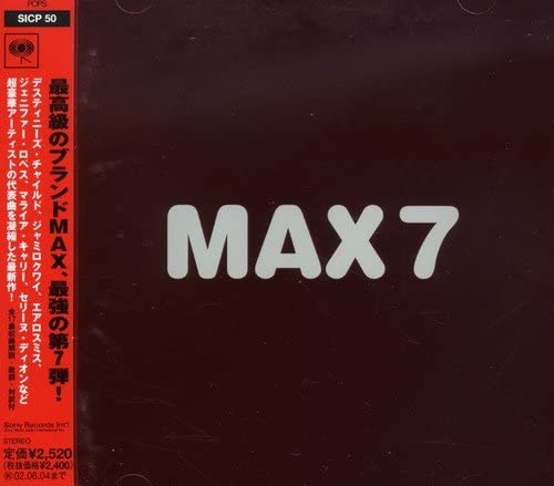

CD VARIOUS Max 7 SICP50 2001 Japan Pop Used