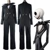 Before Nightmare The Christmas Jack Skellington Stripe Halloween Cosplay Kostüm
