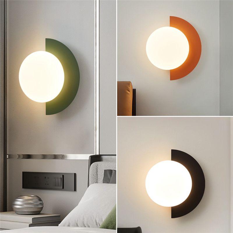 ABBY-Modern Minimalist Wall Lamp Bedroom Bedside Stair Balcony Living Room Background Corridor Light