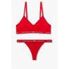 Women S Logo Banding Soft Contour Bra   Thong Set 0824381529  0824310521