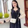 Light Luxury Niche Small Fragrance Style Bag, Women's Diamond Grid Chain Small Square Bag, Simple Single Shoulder Diagonal Cross Bag
