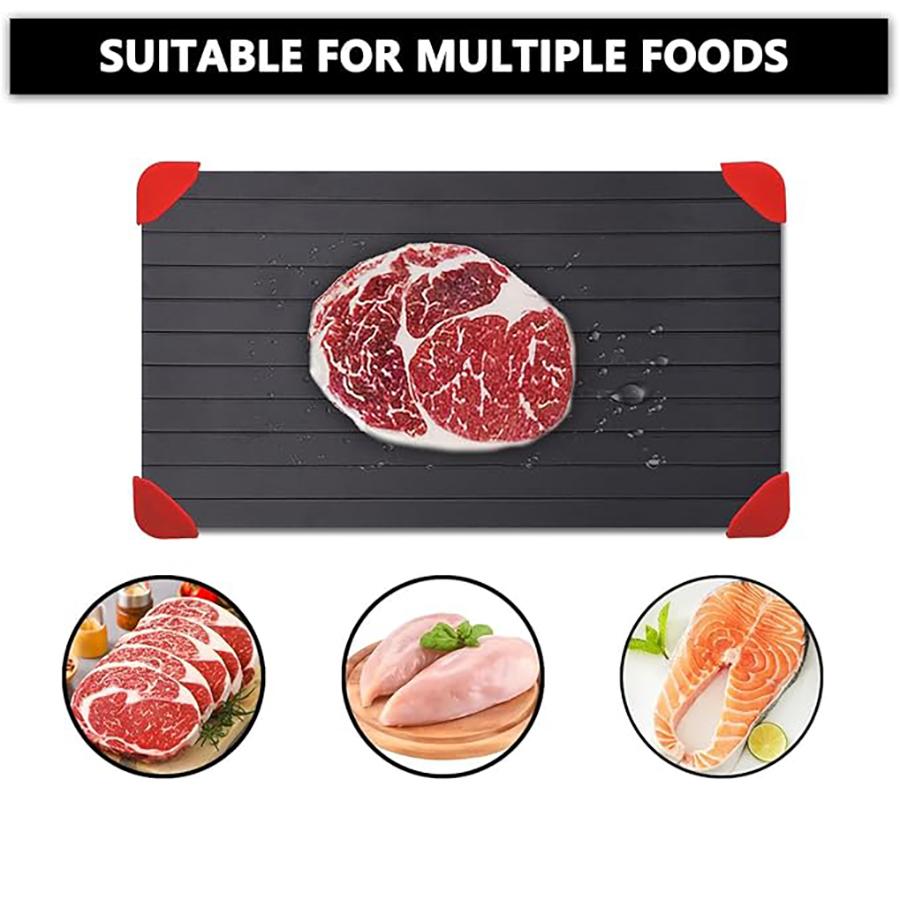 Taca do rozmrażania mięsa Taca do szybkiego rozmrażania Deska do rozmrażania Zamrażona żywność Płyta do rozmrażania