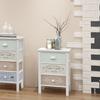 VidaXL Storage Cabinet In French Style 3 Drawers Wood