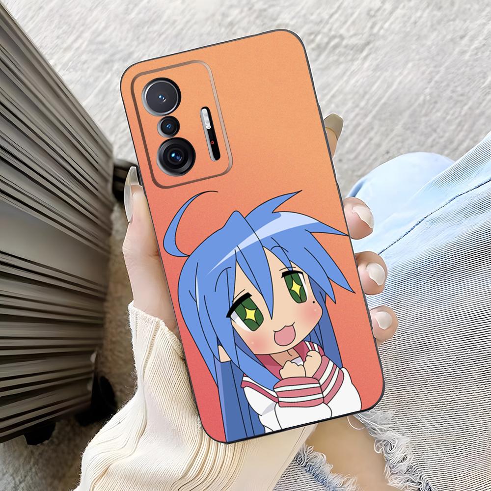 Anime Lucky Star Phone Case For Xiaomi Poco M7 M6 M5 M4 4g 5g F7 F6 X7 X6 X5 Ultra Pro Silicone Cover