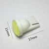 10pc T10 W5W led Car White Trunk light Wedge Side Bulb Car led Ceramic License plate lamp 194 168 COB LED parking lights 12V Bulbs 7