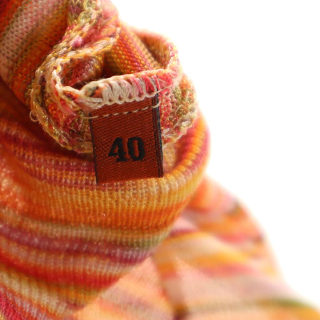 Missoni Made In Italy BoaterPattern Long Sleeve Cardigan 40 Women Used