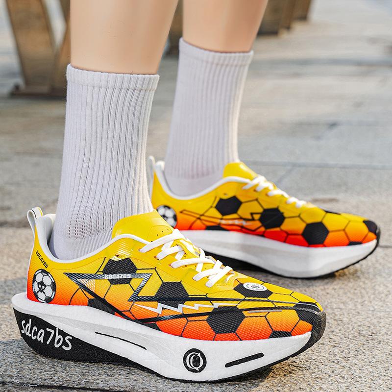 Running Shoes Carbon Board Speciality Marathon Men Sports Outdoor Breathable Lightweight Women's Comfortable Athletic Nonskid Casual Sneakers