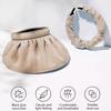 Summer Shell Sunshade Hat Uv Protection Dual Use Hair Hoop Sun Cap For Women Outdoor Beach Foldable Wide Brim Bucket Caps