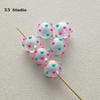 Pure Hand-painted Beads Stickers Diamonds Set Pearl Diy Jewelry Accessories Material Package Beads Car Pendant Cell Phone Chain Beads