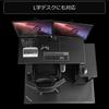 Bauhutte Desk and Chair Mat, Extra Large, Gaming Carpet (160 x 130 cm, 1.5mm Thick), Black, BCM-160BK