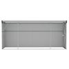Vidaxl Garden Shed, Wall-Mounted, Green, 118X382X178 Cm
