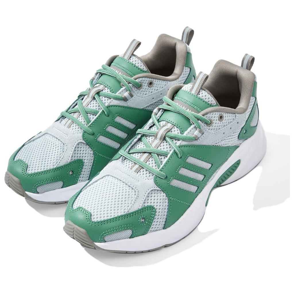 Adidas Neo JZ Runner Fashion Comfortable Slip Resistant Durable Low Top Lifestyle Casual Shoes Unisex Casual Shoes White Green JH5074
