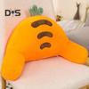 Throw Pillow Cartoon Animal Shape Elastic Fully Filling Plush Stuff Toy Sofa Bed Couch Decoration Office Nap Pillow Chair Waist Protector Car Seat