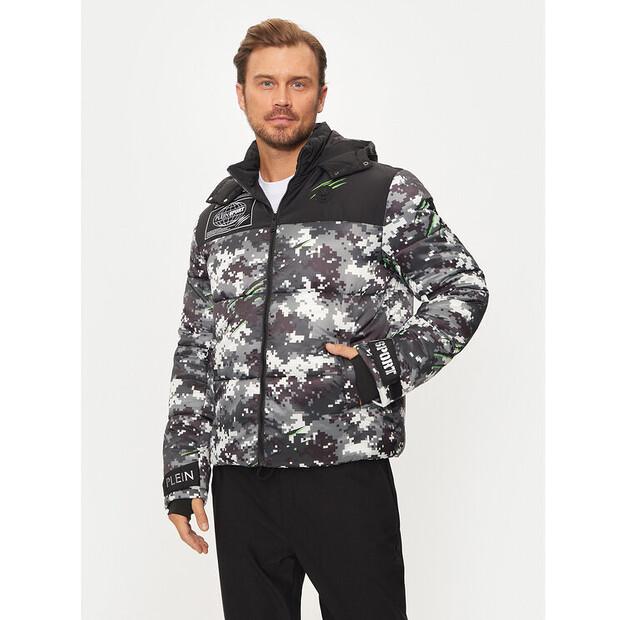 Зимняя куртка Plein Sport AADC MRB2555 SXV005N, черная, стандартный крой