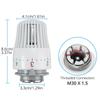 2pcs Radiator Thermostatic Head Heater Control Thermostat Tools Valve Heads
