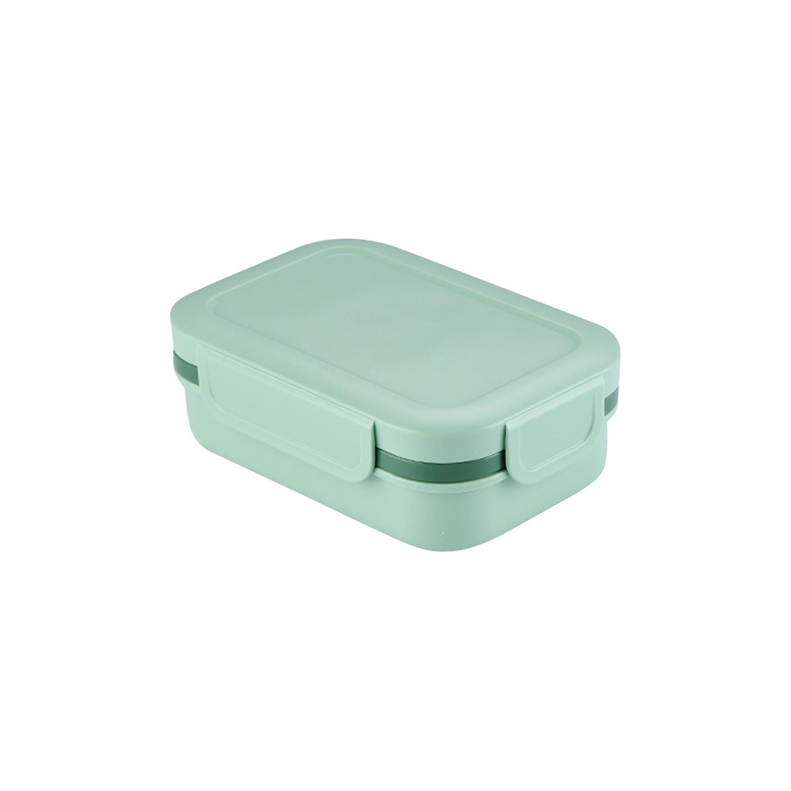 

Ланч-бокс бенто для детей, большой бенто-бокс с защитой от протекания, с контейнером для хранения еды и столовыми приборами, для детей, обратно в школу One Size