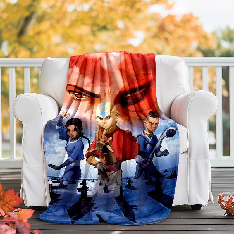 Avatar The Last Airbender1 Printed Throw Blanket—lightweight,soft,warm;versatile Blanket for All Seasons—perfect As &air-conditioning Throw,nap Blanke