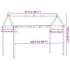 Canopy for Kids  Bed 217 x 95.5 x 159 cm Solid Pine Wood