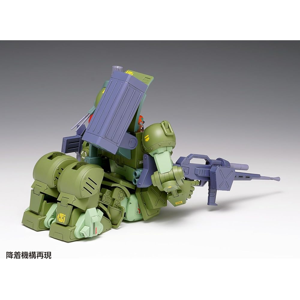 Wave Scopedog Red Shoulder Custom 1/24 Scale Model Kit Approximately 19cm Robot Figure