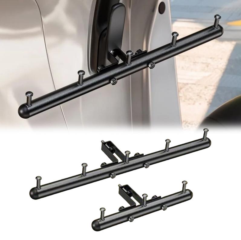 Cross Bar Hook For Electric Bikes With Multiple Hooks Easy Installation Metal Hook Universal Multifunctional Hook