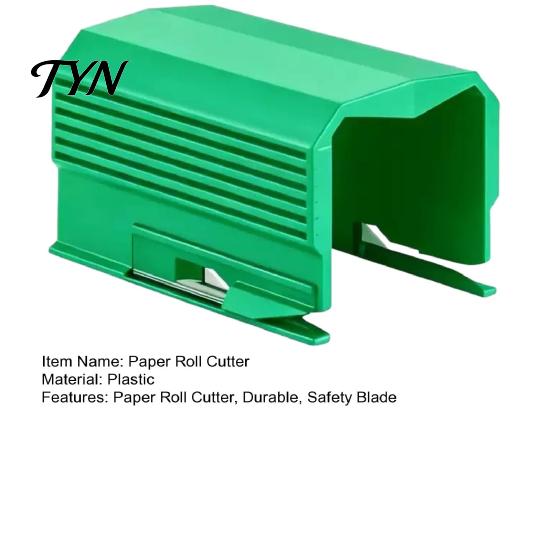 Portable Paper Slitter Wrapping Roll Cutter, Slide Rail Trimmer with Photo Trimming Device Safety Blade, Clean Straight Cut for Crafting And