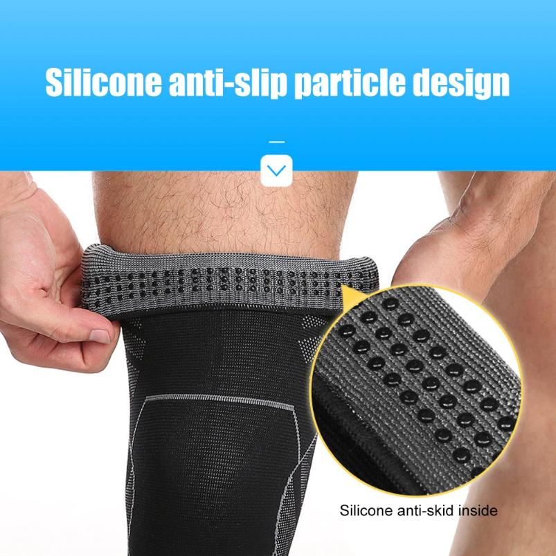 1 Pc Full Leg Sleeves Long Compression Leg Sleeve Knee Sleeves Protect Leg, For Man Women Basketball, Arthritis Cycling