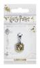 HARRY POTTER Hufflepuff Crest Slider Charm Silver