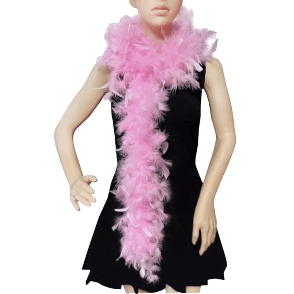 Fluffy Feather Boa Solid Color Apparel Fabric Fashion Feather Scarf DIY