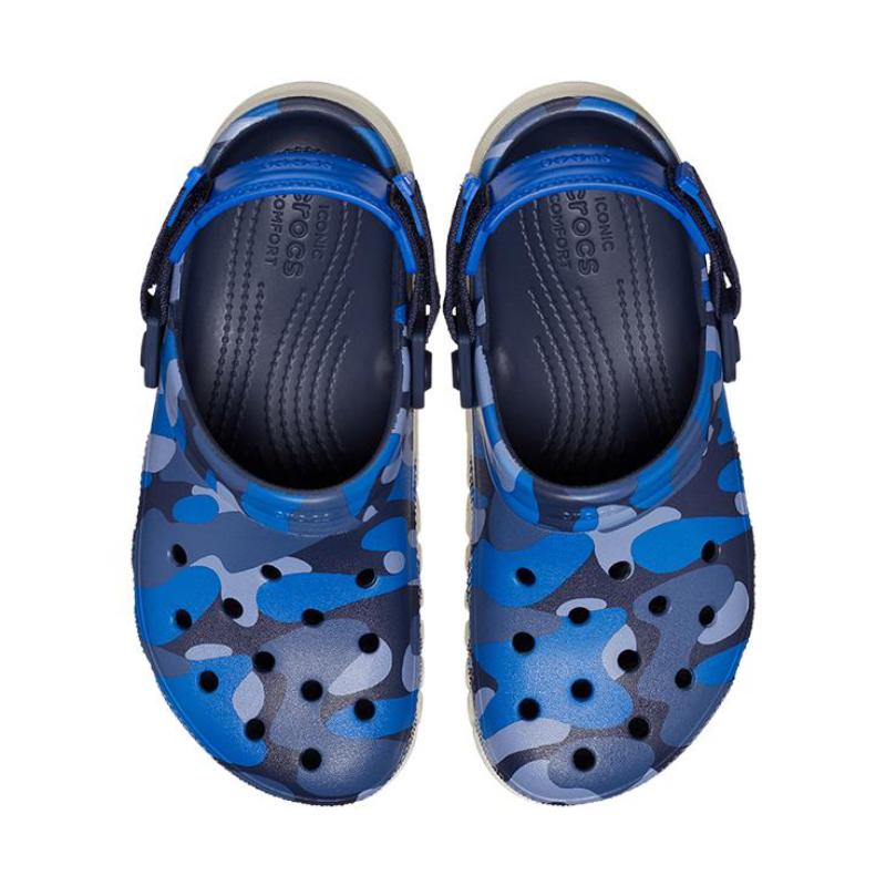 Crocs comfortable and casual breathable and lightweight children's sandals blue children's model