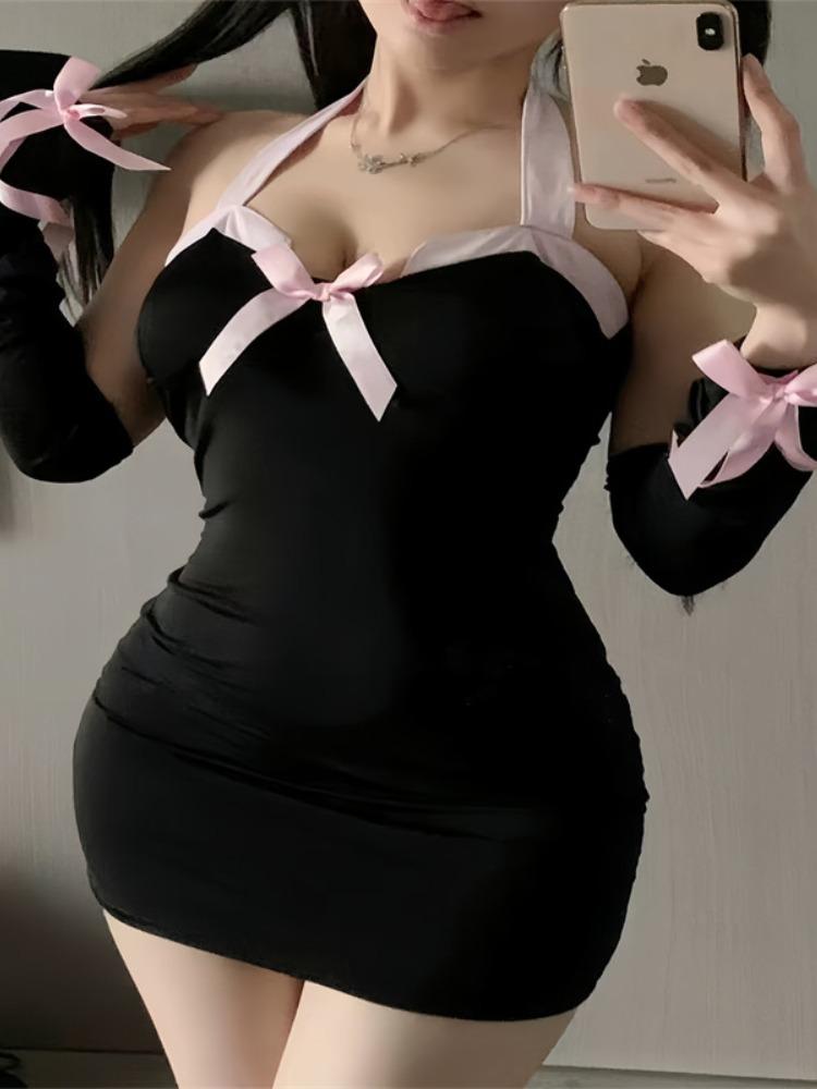 Lolita Maid Uniforn Sexy Lingerie Christmas Women Role Play Onlyfans Underwear Cosplay Erotic Maid Dress Halloween Costumes