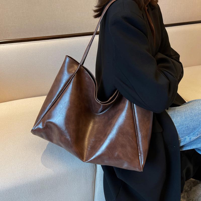 High Quality Vintage Shoulder Satchel Bag For Women Messenger Bag Luxury Designer Large Capacity Handbags