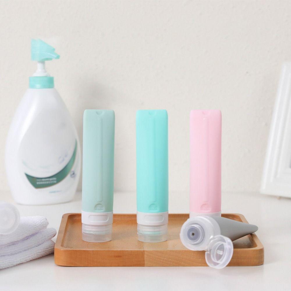 4/5Pcs/Set Portable Travel Refillable Bottle Set Empty Toiletry Organizer  Moisturizer